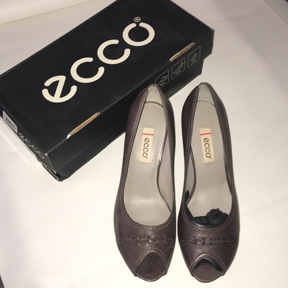 Ecco Shoes - Ecco Peek-A-Boo Toe Heels
